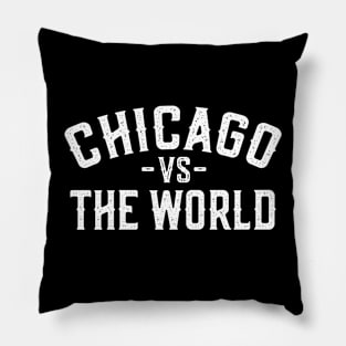 Declare Your City Pride with Chicago vs The World Pillow