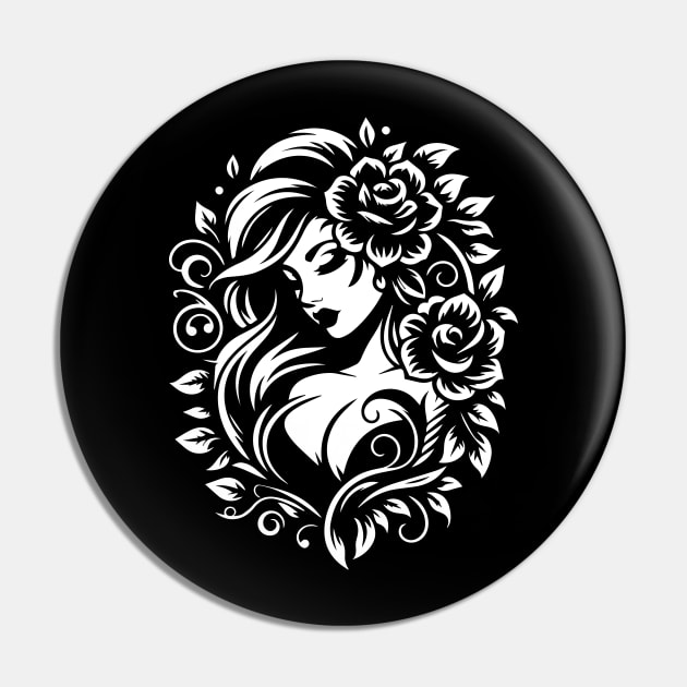 gothic woman Pin by lkn