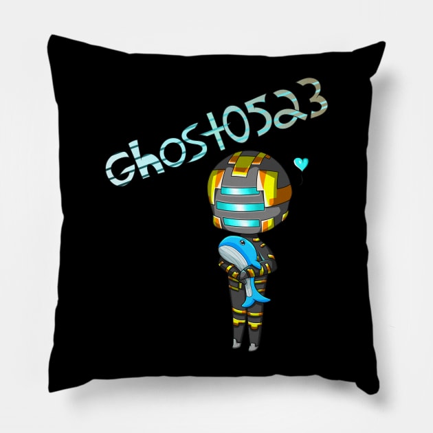 Ghost0523 Whale Shirt Pillow by GhostGamingYT