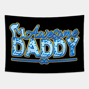 AWESOME DADDY Tapestry