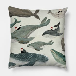 Whale Rider Pillow