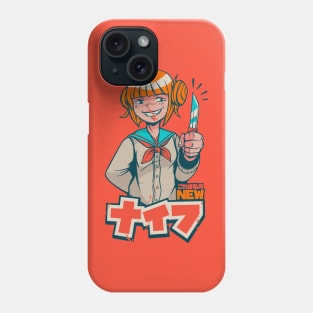 retro anime girl Phone Case