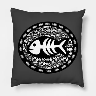 Fishbones Pillow