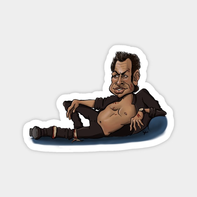 Jeff Goldblum Magnet by CalistaMCreations