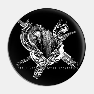 Stil Ride Still Rockabilly Pin