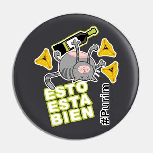 Purim Cat Esto Esta Bien - This is fine! Spanish Pin