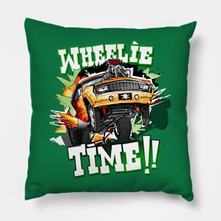 Wheelie TIME!!! Pillow