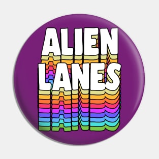 Alien Lanes // GBV Fan Typography Design Pin