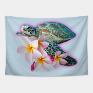 Sea turtle love Tapestry