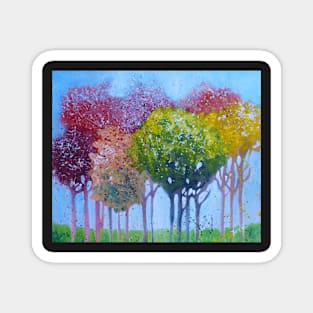 Fairy Floss Trees Magnet