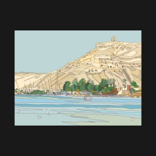 Feluccas and River Boats on the Nile T-Shirt