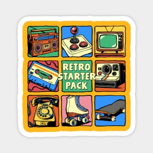 Retro Starter Pack Magnet