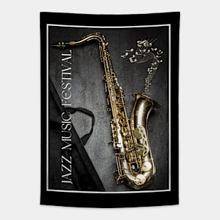 Jazz Music Festival Tapestry