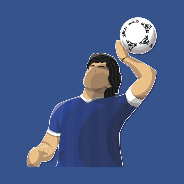 Maradona by Pedro Nuin