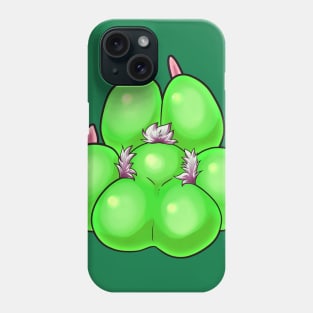 Green Paw Phone Case