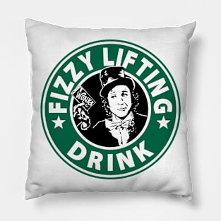 Willy Wonka Starbucks Pillow