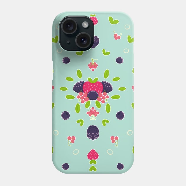 A Berry Nice Phone Case by Sagurin