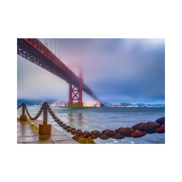 Foggy Day at the Golden Gate Bridge by jforno