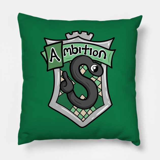 Ambition Pillow by LaceySimpson