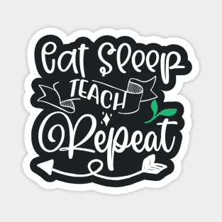 Eat Sleep Tech Repeat Magnet