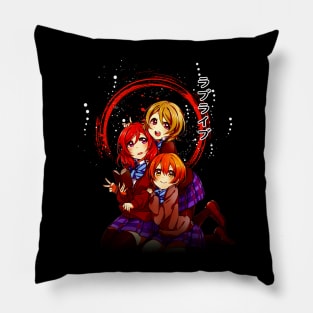 Hanayo's Rice Ball Rhapsody Anime Tee Pillow