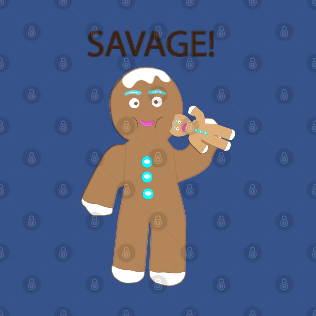 Savage Gingerbread Man by Tropic1979