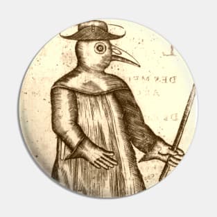 Plague Doctor Pin