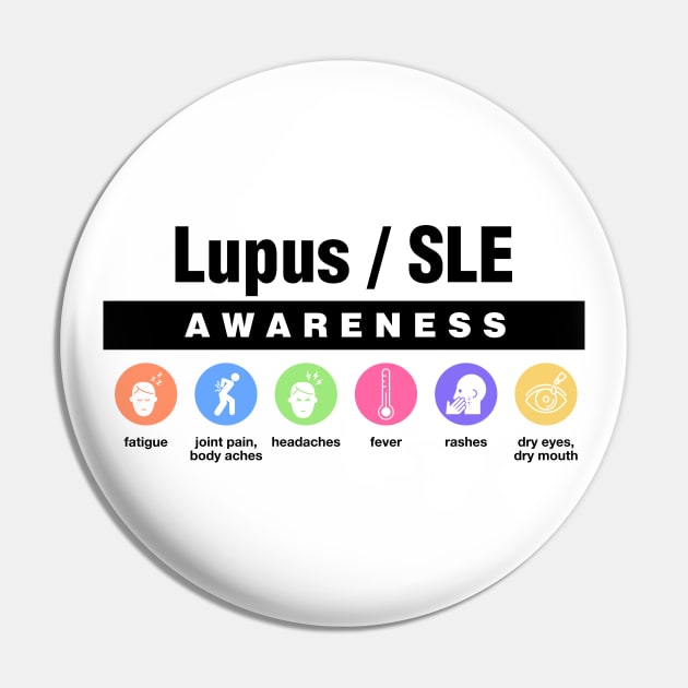 Lupus - Disability Awareness Symptoms Pin by Football from the Left