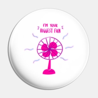 funny social media quote, I am your biggest fan Pin