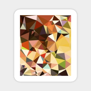 Cubist Abstract Pattern Magnet