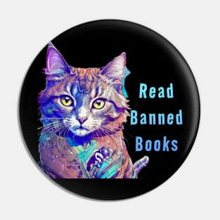 Gandalf Says...Read Banned Books Teal Pin