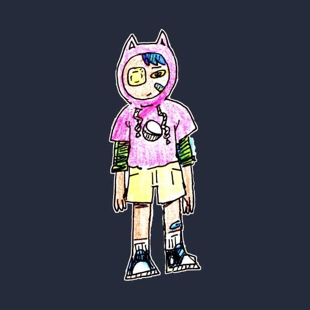 Crayon Catboy by tuffghost