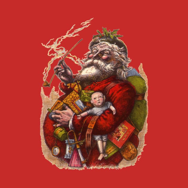 Victorian Christmas Santa Claus by MasterpieceCafe