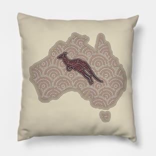 Awesome Aboriginal Dot Art Pillow