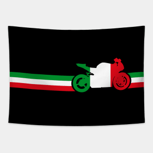 Italian Motorcycle Tapestry