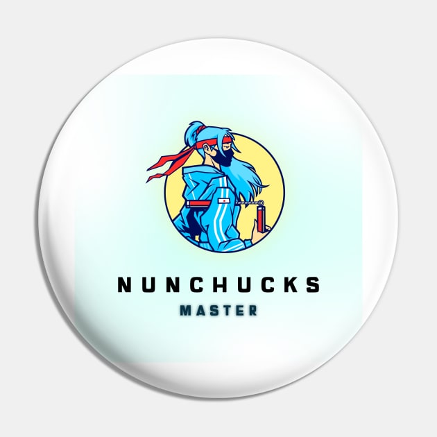 nunchucks Pin by asian tee