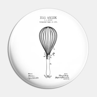 EGG WHISK patent Pin