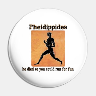 Pheidippides Pin