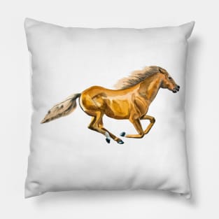 running horse Pillow