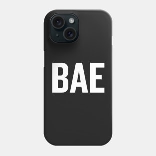 Bae (White) Phone Case