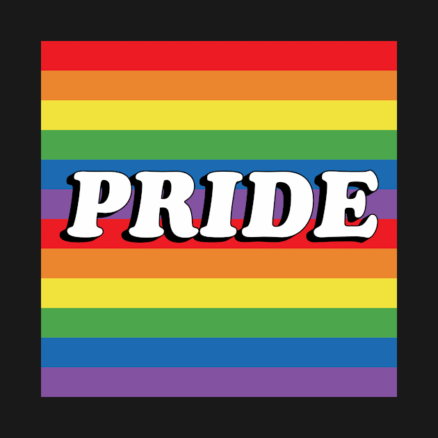 Retro Pride - LGBTQ Pride Flag by socialdilemma