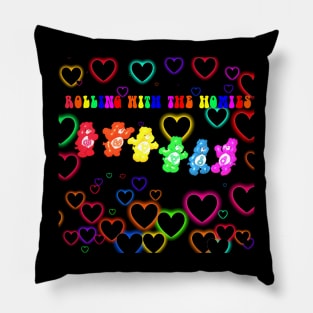 Rolling with the homies LGBTQ symbols Pillow