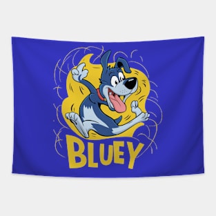 bluey bluey Tapestry