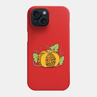 Cheetah Print Pumpkin Phone Case