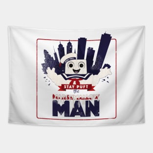 The Marshmallow Man Tapestry