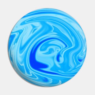 Blue Vortex Marble Waves effect Pin