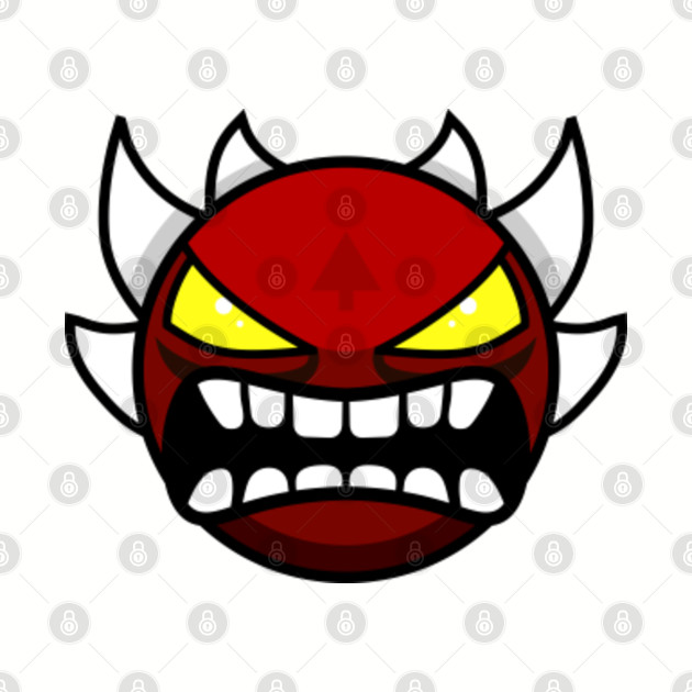 Geometry Dash - Extreme Demon - Geometry Dash - Phone Case