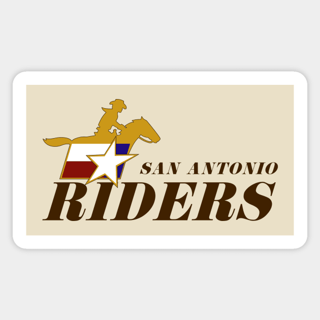 San Antonio Riders  American Retro Apparel