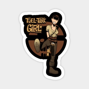 Fuel Tank Girl Magnet