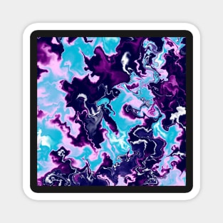 Purple clouds Magnet